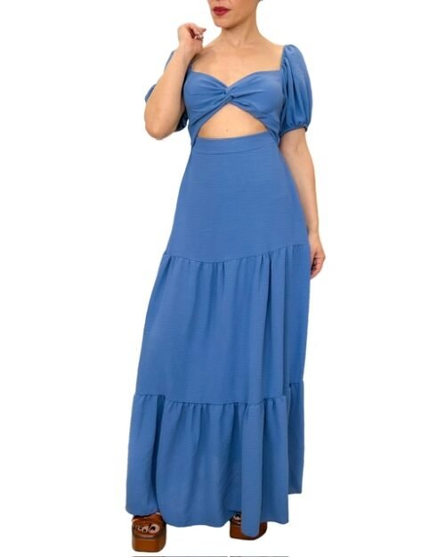 Φόρεμα cut out maxi
