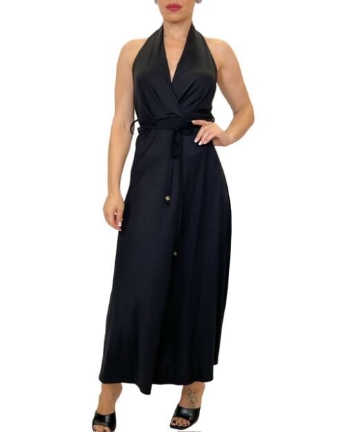 Φόρεμα halter midi